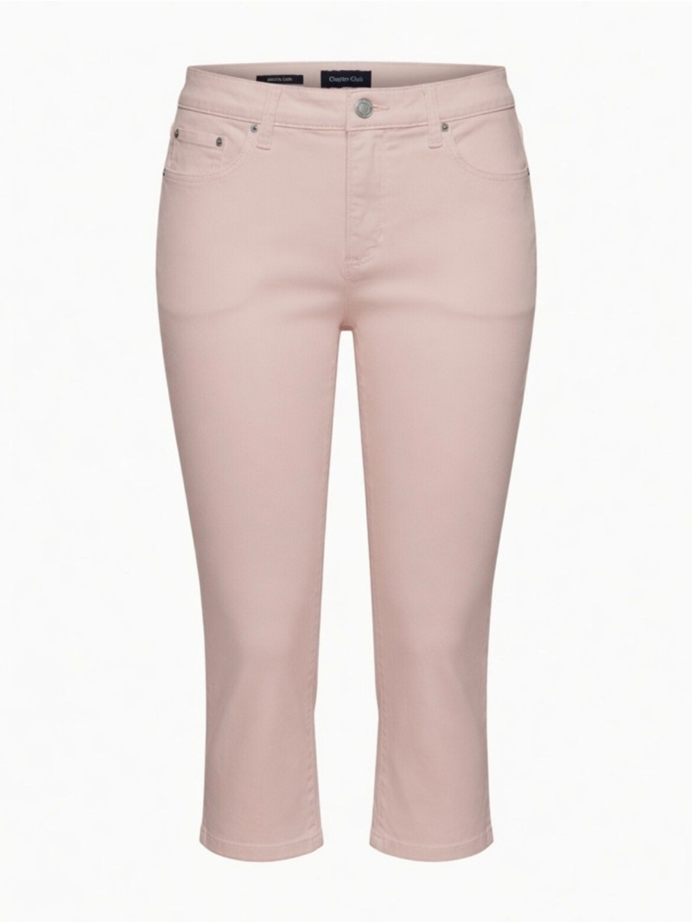 NWOT Charter Club Bristol Capri pants in soft blush pink